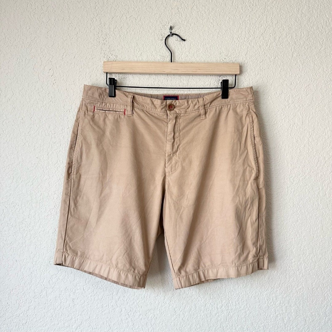 UNTUCKIT Mens 9 Alder Shorts in Khaki