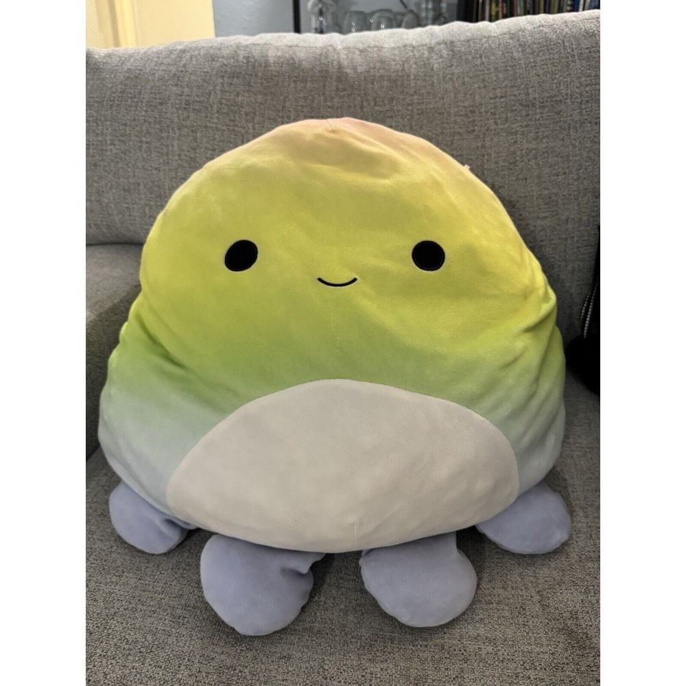 Squishmallows Elodie Octopus Plush Toy 20 Bright Tie Die Soft Washable Stuffy