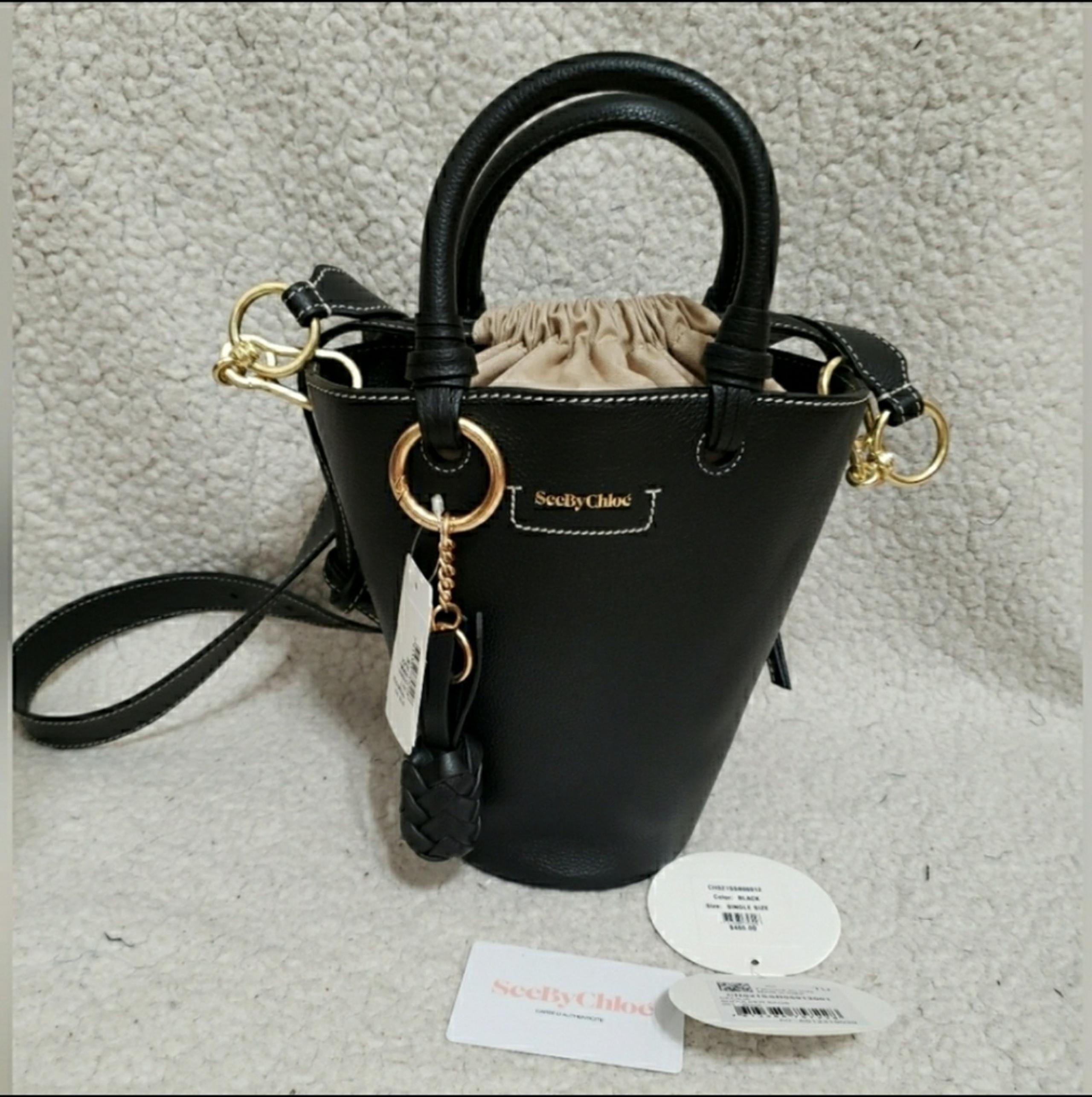 See by Chloe Small Cecilia Leather Tote