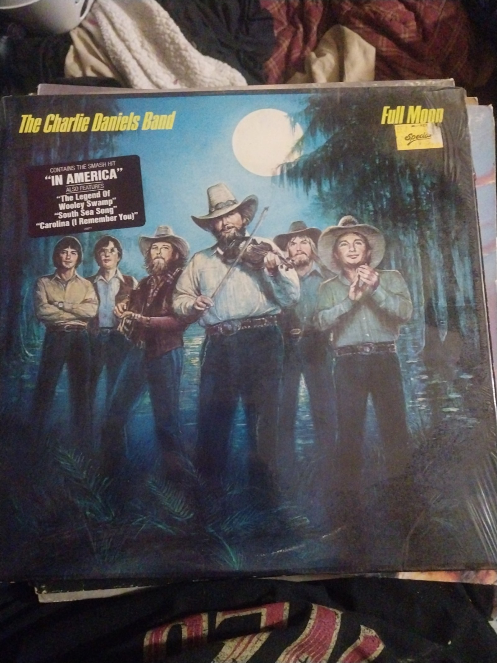 The Charlie daniels band full moon vinyl record