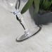 Hawkes Crystal Goblet Wine Glass Sterling Band Rimmed Signed Art Deco Set of 2