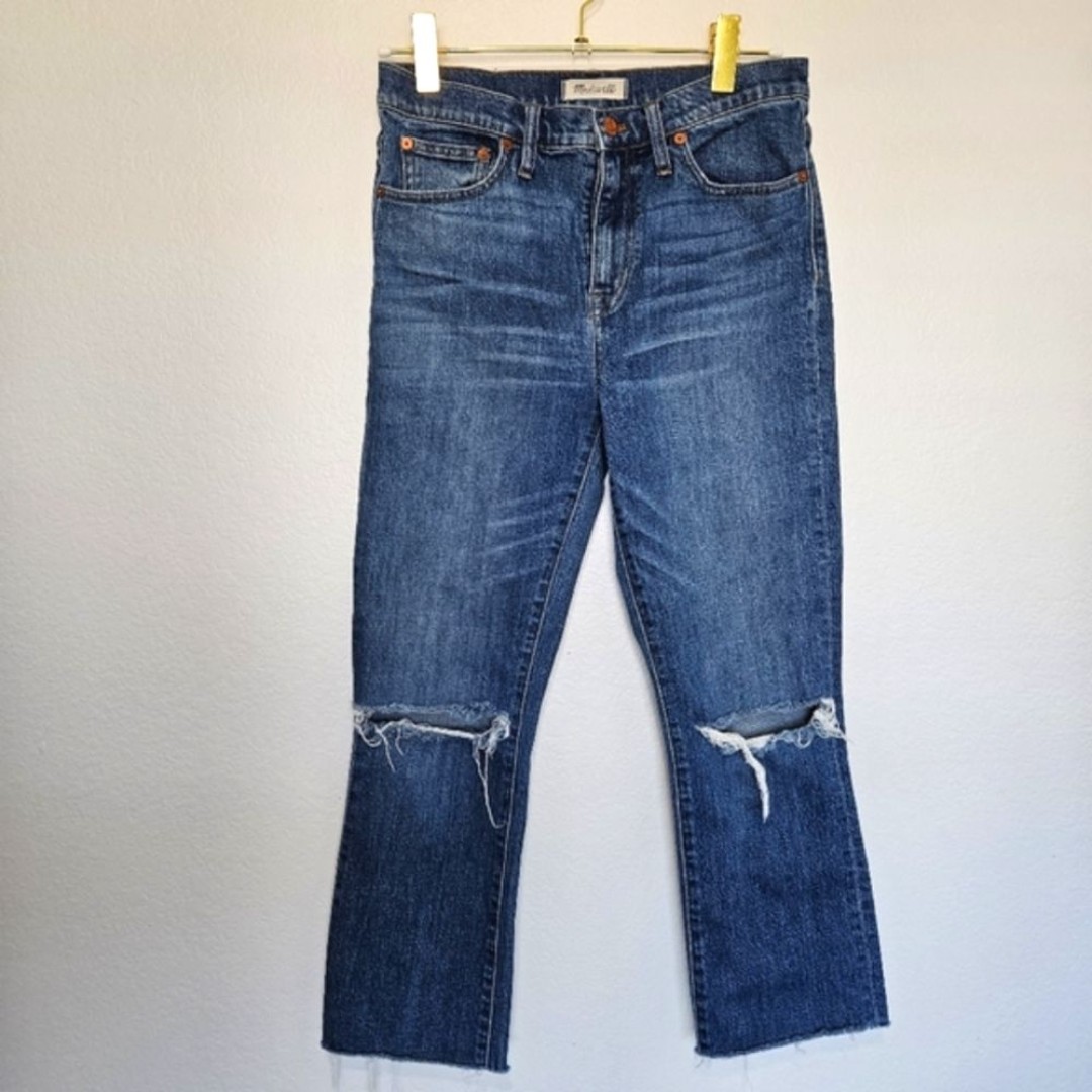 Madewell | Demi Boot 10 High Riser Medium Wash Denim Jeans, Women's 29