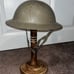 Rare 1950s Dutch Civil Defense Brodie helmet Post-WW2 british doughboy design