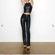 Skims Leather Pants