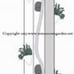 16-plant Aeroponic Produce grow tower, 2 netpots & 17-Gal main reservoir