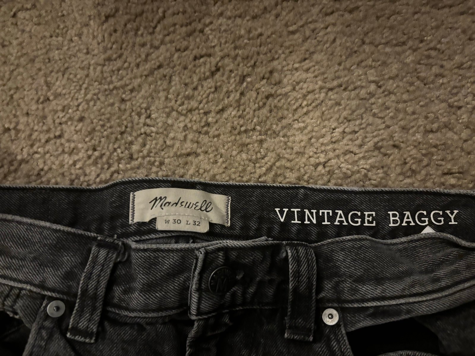Madewell Vintage Baggy Jeans