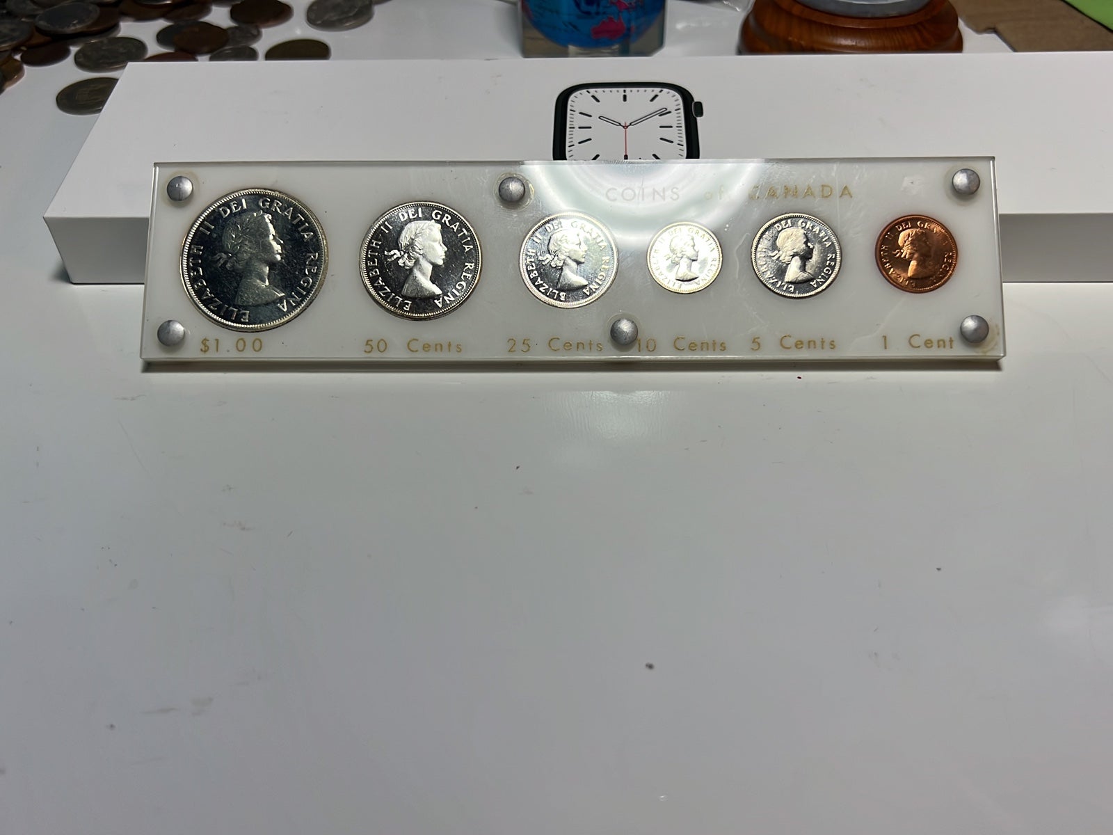 Coins of Canada set 1964