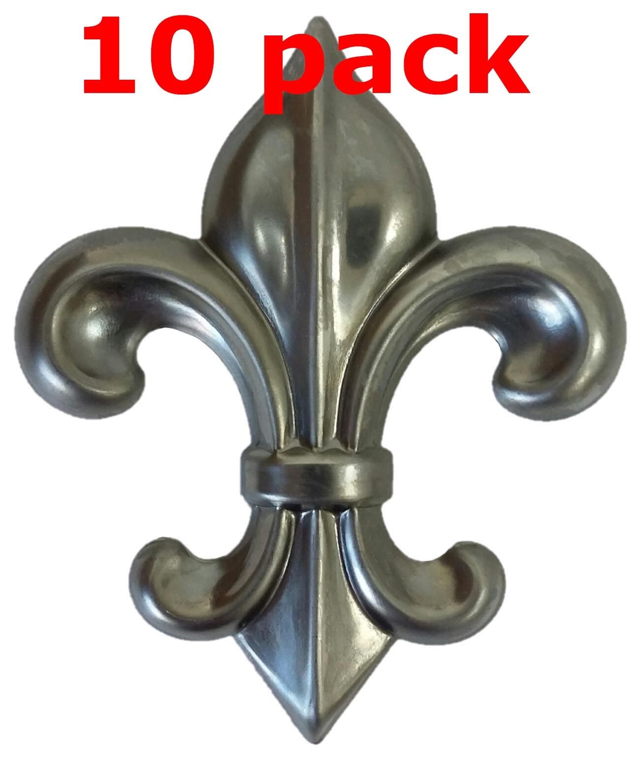 Metal Stamping Fleur De Lis Design Symbol Stylized STEEL .020 Thickness M80