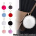 BetterJonny 50 Pcs Colorful Poms Keychains, 2.4inch Faux Fur Ball Multicolor Fl