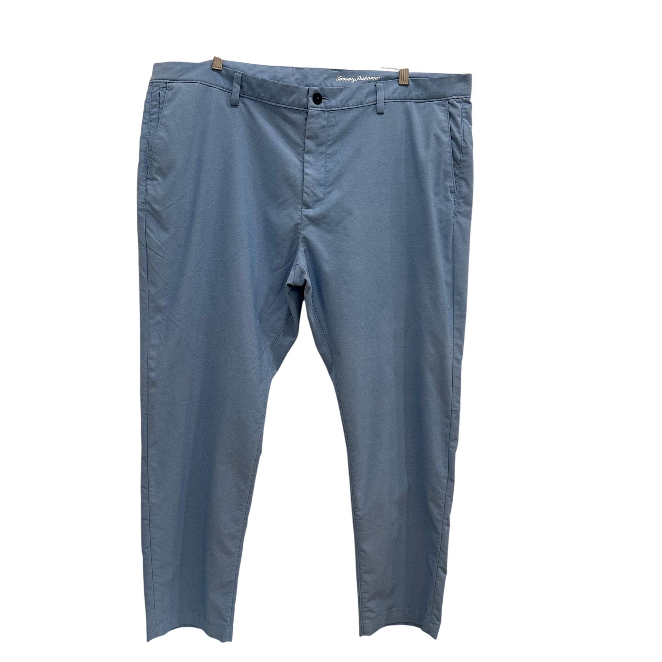 Tommy Bahama IslandZone Performance Men's Size 42x30 Light Blue Pants Poly Nylon
