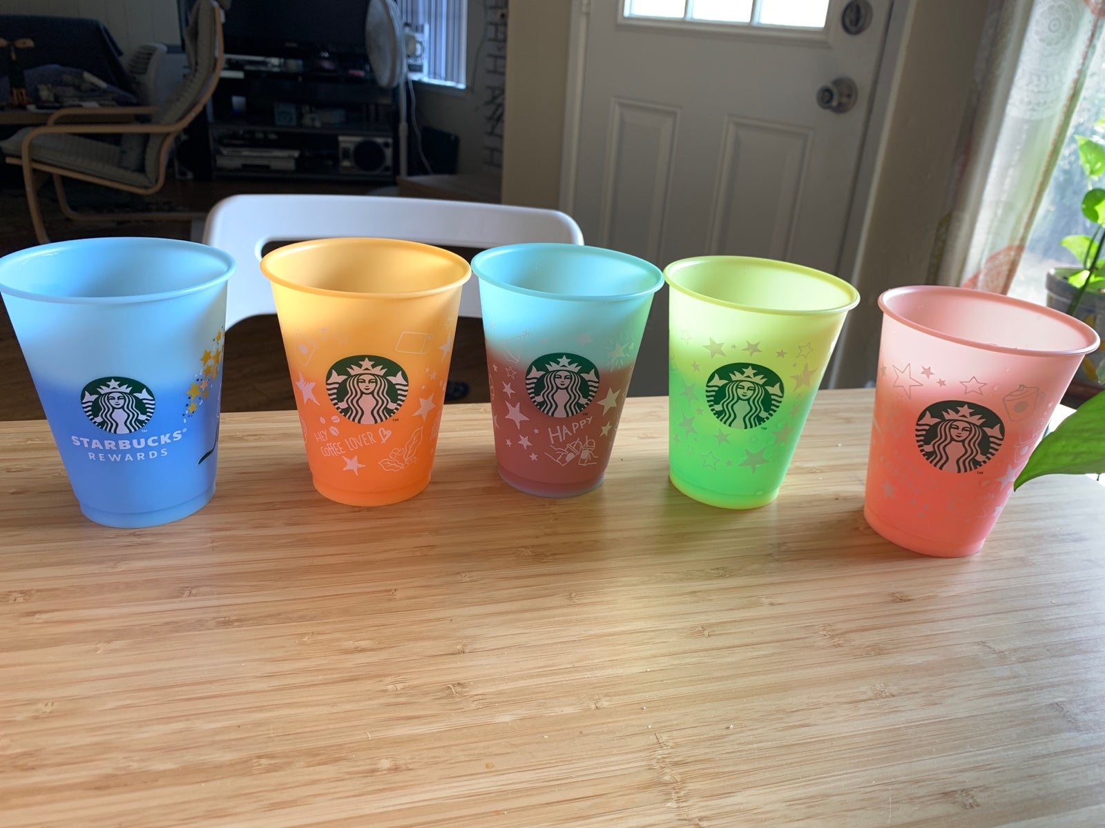 Starbucks Thailand color changing