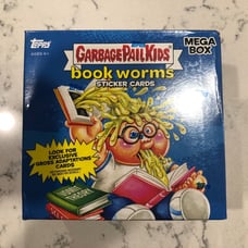 Topps Garbage Pail Kids GPK Book Worms Mega Box - NEW SEALED