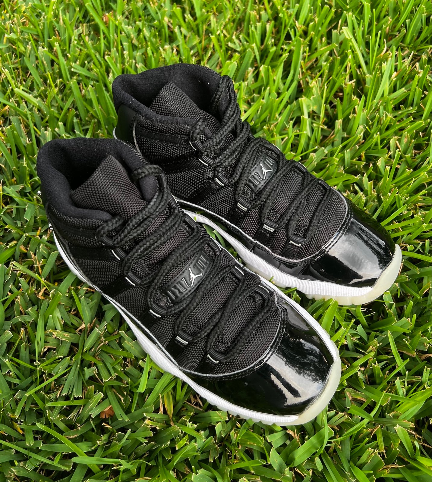 CLEAN Air Jordan 11 XI size 6.5 Womens Jubilee Black shoes