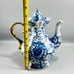 Russia Imperial Lomonosov Porcelain 22kt Gold Trim Singing Garden Tea Pot 9.5