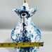 Russia Imperial Lomonosov Porcelain 22kt Gold Trim Singing Garden Tea Pot 9.5