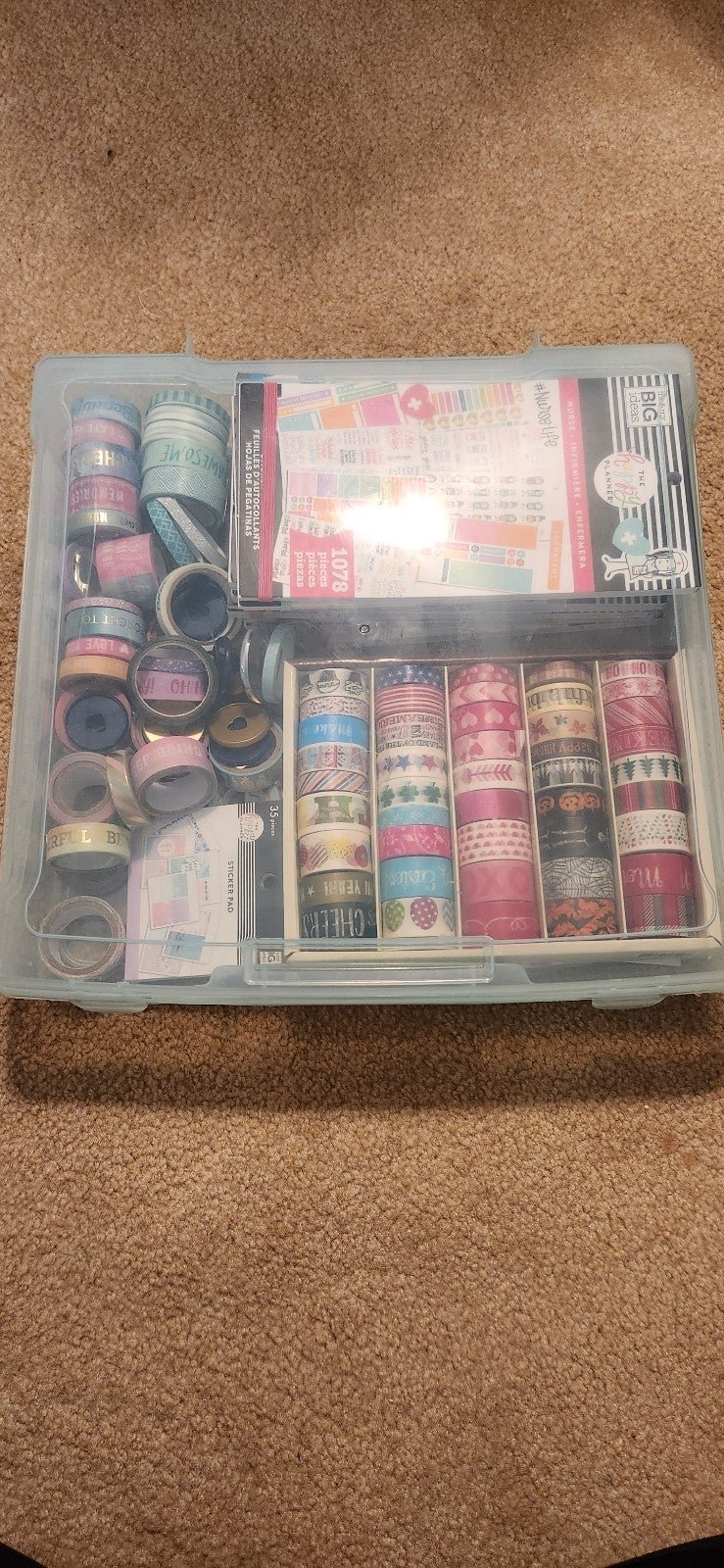 Huge Happy Planner Sticker Lot (Used)