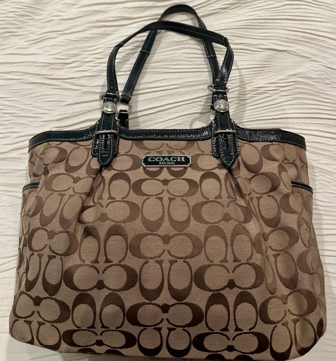 Coach signature collection East West Tote Bag