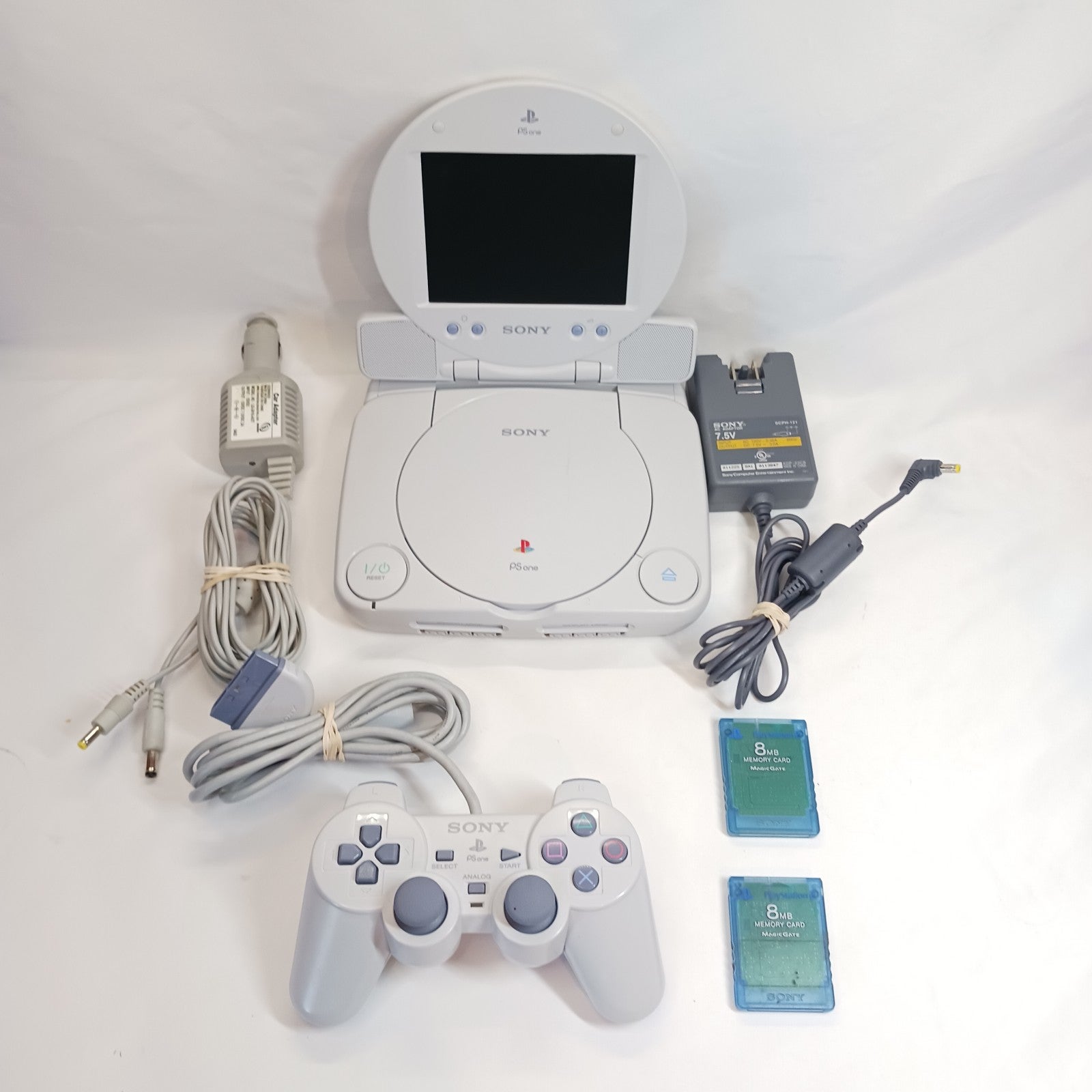 PlayStation 1 Slim Console With LCD Screen Video games consoles