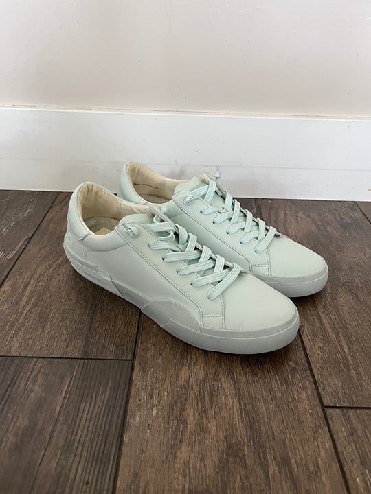 Dolce Vita Zina 360 Sneakers Womens Size 8.5 Round Toe Low Top Leather Upper