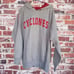 Rare Iowa State Cyclones Hoodie Men 2xl Grey Red Lining Heavy Reverse Weave Y2K