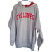 Rare Iowa State Cyclones Hoodie Men 2xl Grey Red Lining Heavy Reverse Weave Y2K