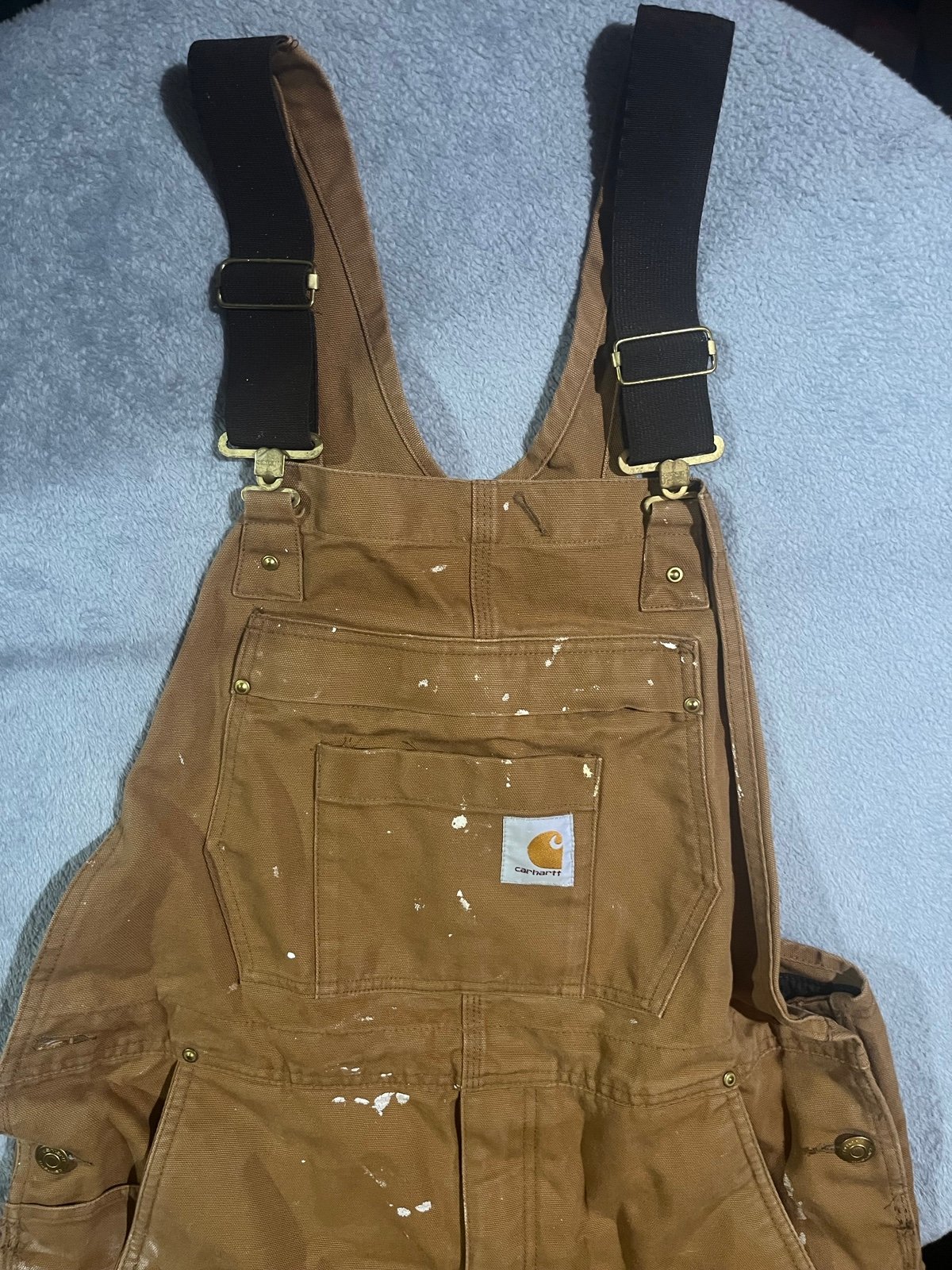 Carhartt insulated bib overalls medium regular