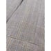 Hart Schaffner Marx Mens Gray Plaid Wool Blazer Window Pane Houndstooth Sz 44L