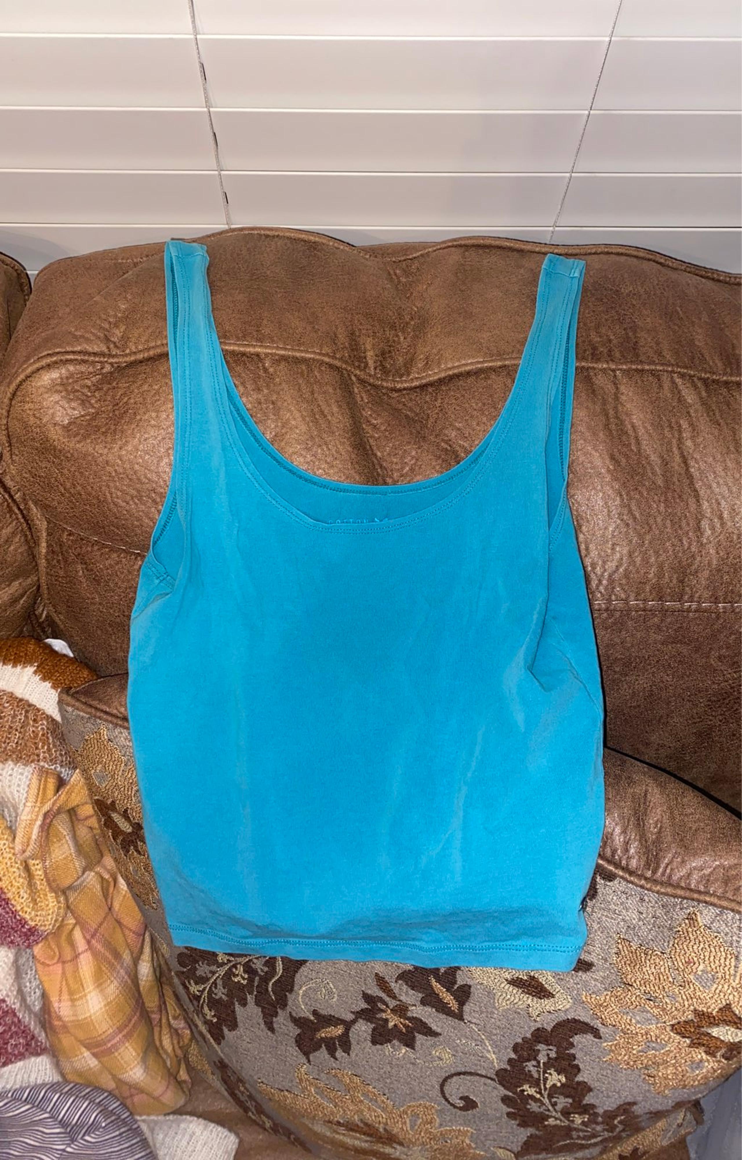 American eagle blue tank top