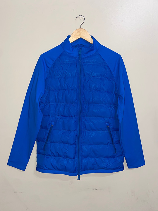 G/FORE G4 The Shelby Debossed Logo Racer Blue Jacket G4MF21O02 Men’s M NEW 295