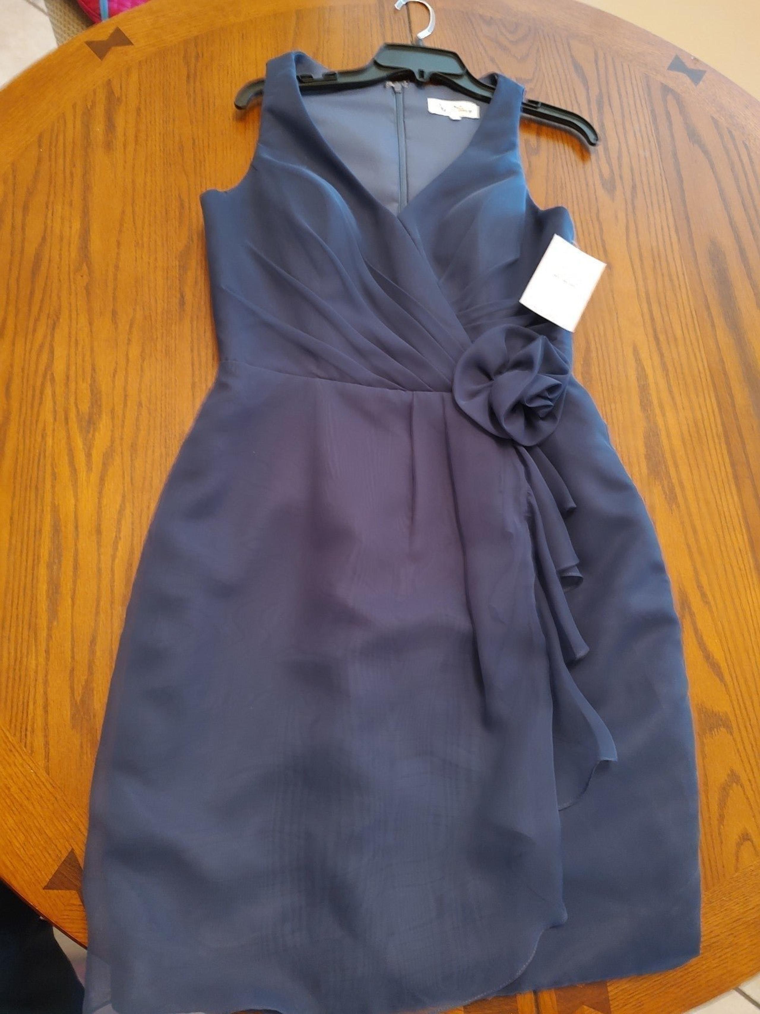 Davinci blue formal dress size 12 new OBO