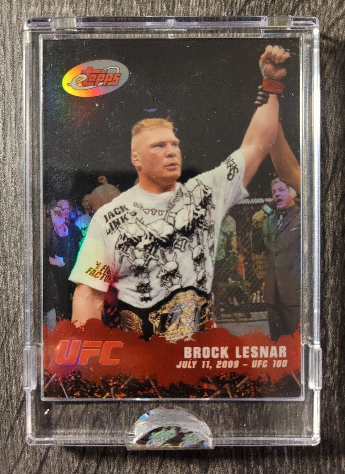 *RARE* BROCK LESNAR (2009) UFC - TOPPS - 047/999