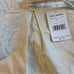 Free People everywhere you go paper bag ecru off white shorts NWT size 12
