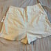 Free People everywhere you go paper bag ecru off white shorts NWT size 12