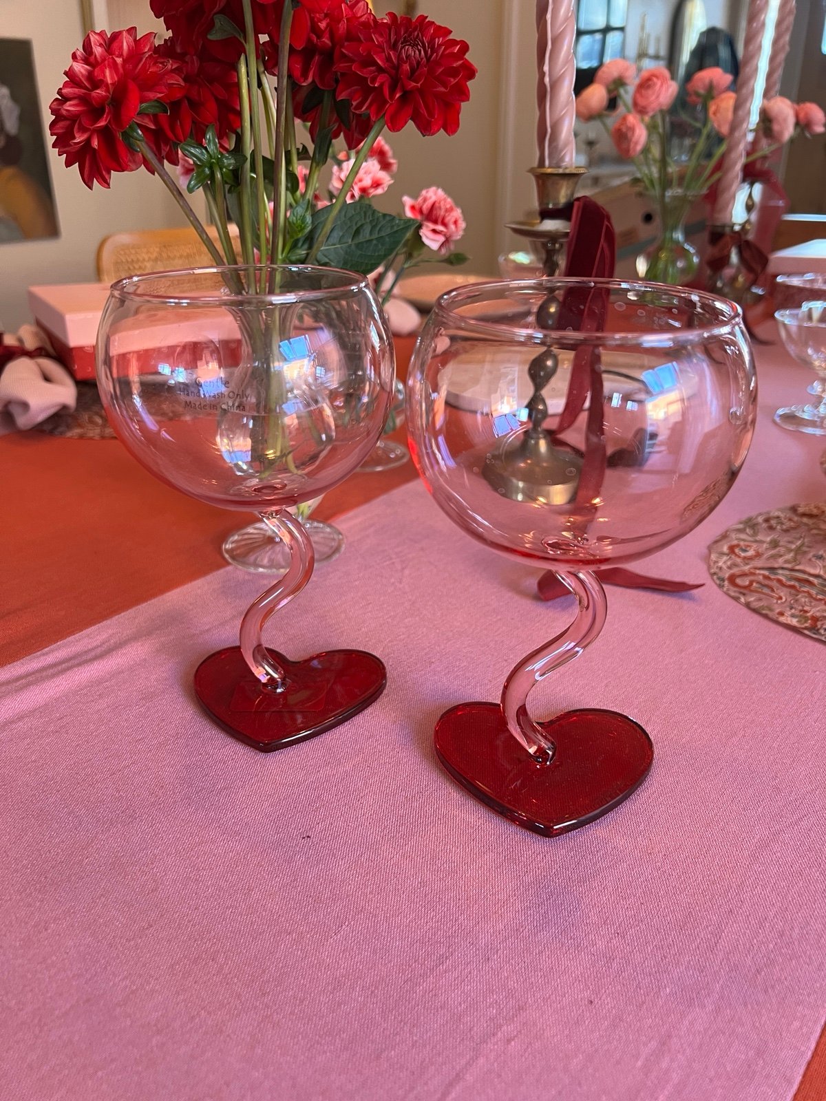 Heart glasses (set)