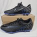 Nike Mercurial Vapor 15 Club FG/MG Soccer Cleats Black Blue New Mens Size 6.5