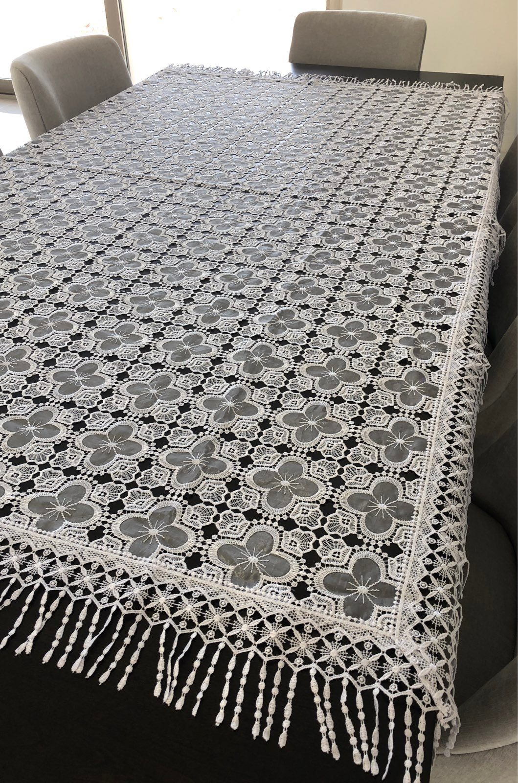 vintage tablecloth