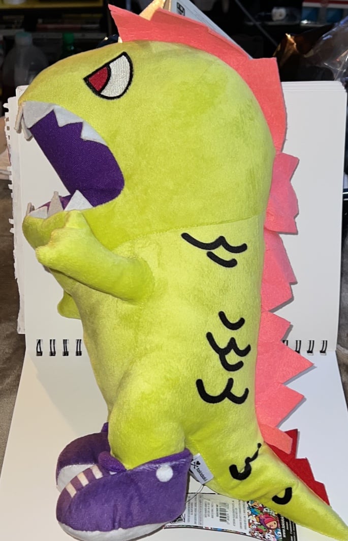 Tokidoki Kaiju Godzilla Plush NWT