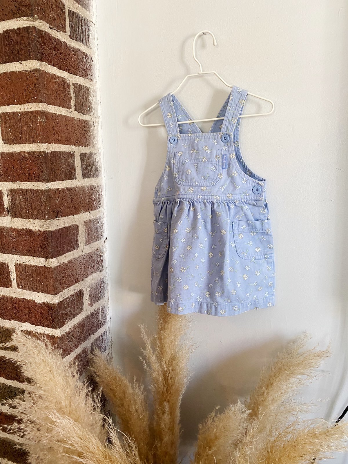 Vintage Baby B'gosh Girl's Denim Set