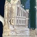 Antique Circa 1910 German Stein Provincetown Mass. Mayflower, Town Hall Piligrim