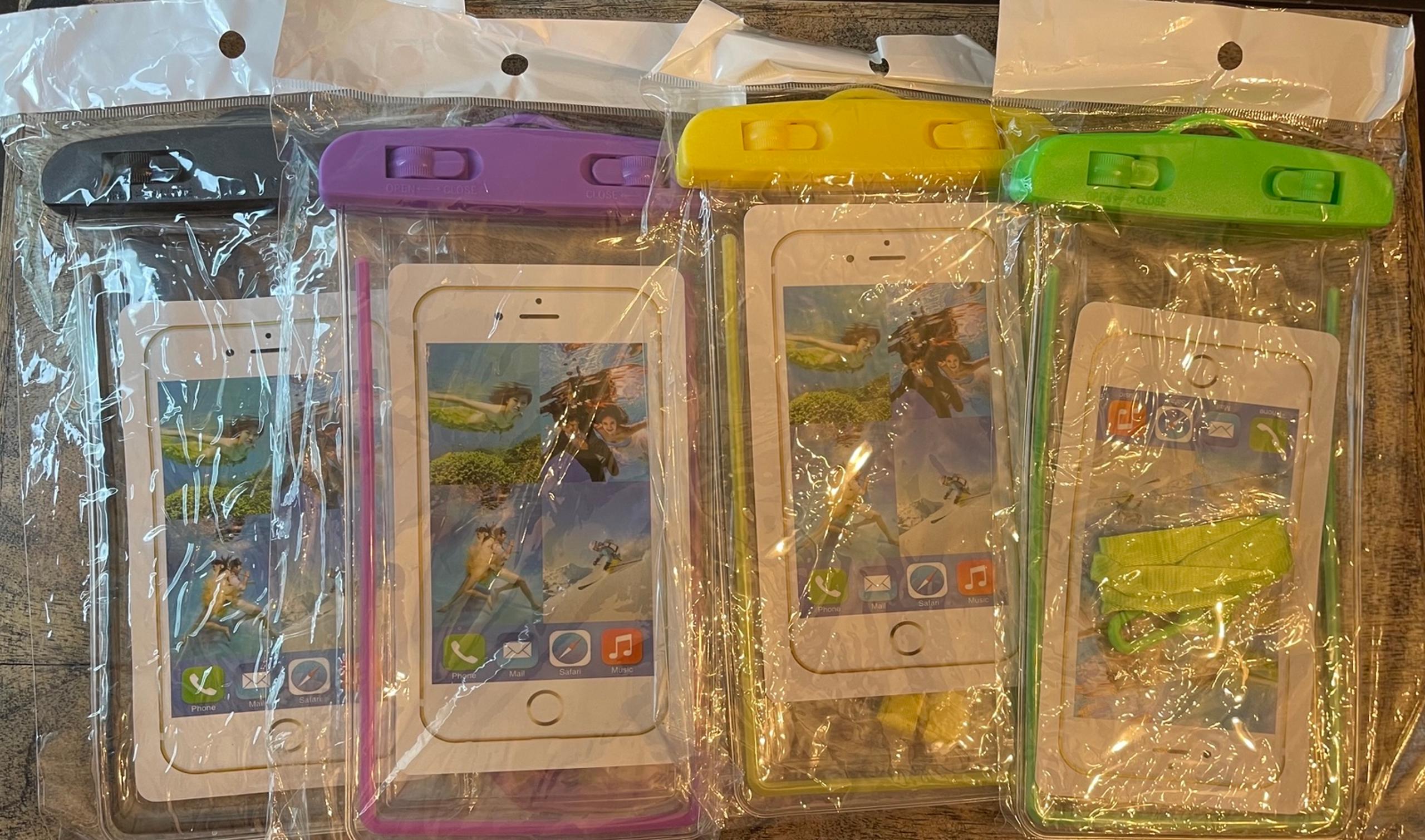 Waterproof Cell Phone Pouch Bundle
