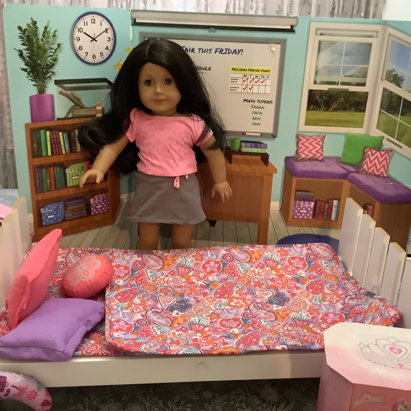 18 inch doll bed plus