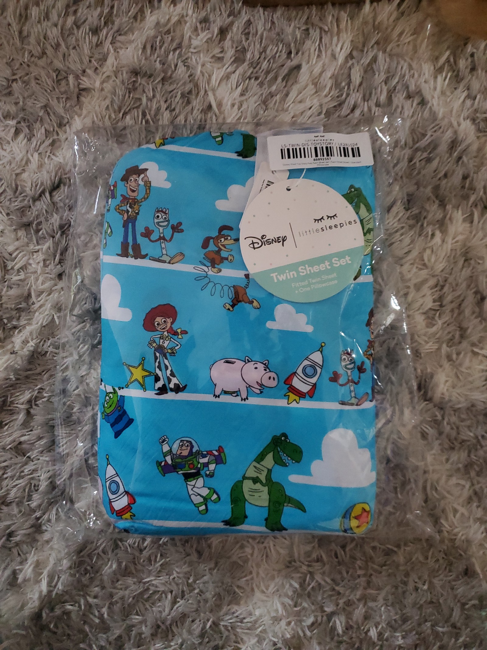 Little Sleepies Toy Story Twin Sheet Set