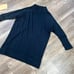 NWT Splendid Supersoft Mock Neck Dress Sweater Dress long sleeve knit Black