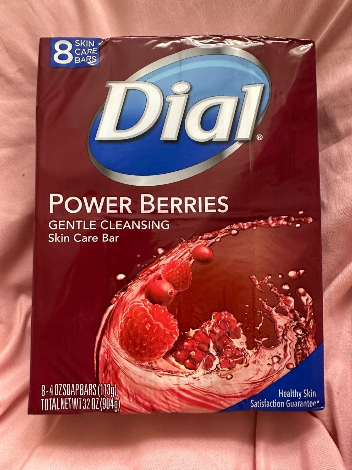 Dial Bar soap*Power Berries*8-PK*Limited Edition*Glycerin soap*Brand New/Sealed!
