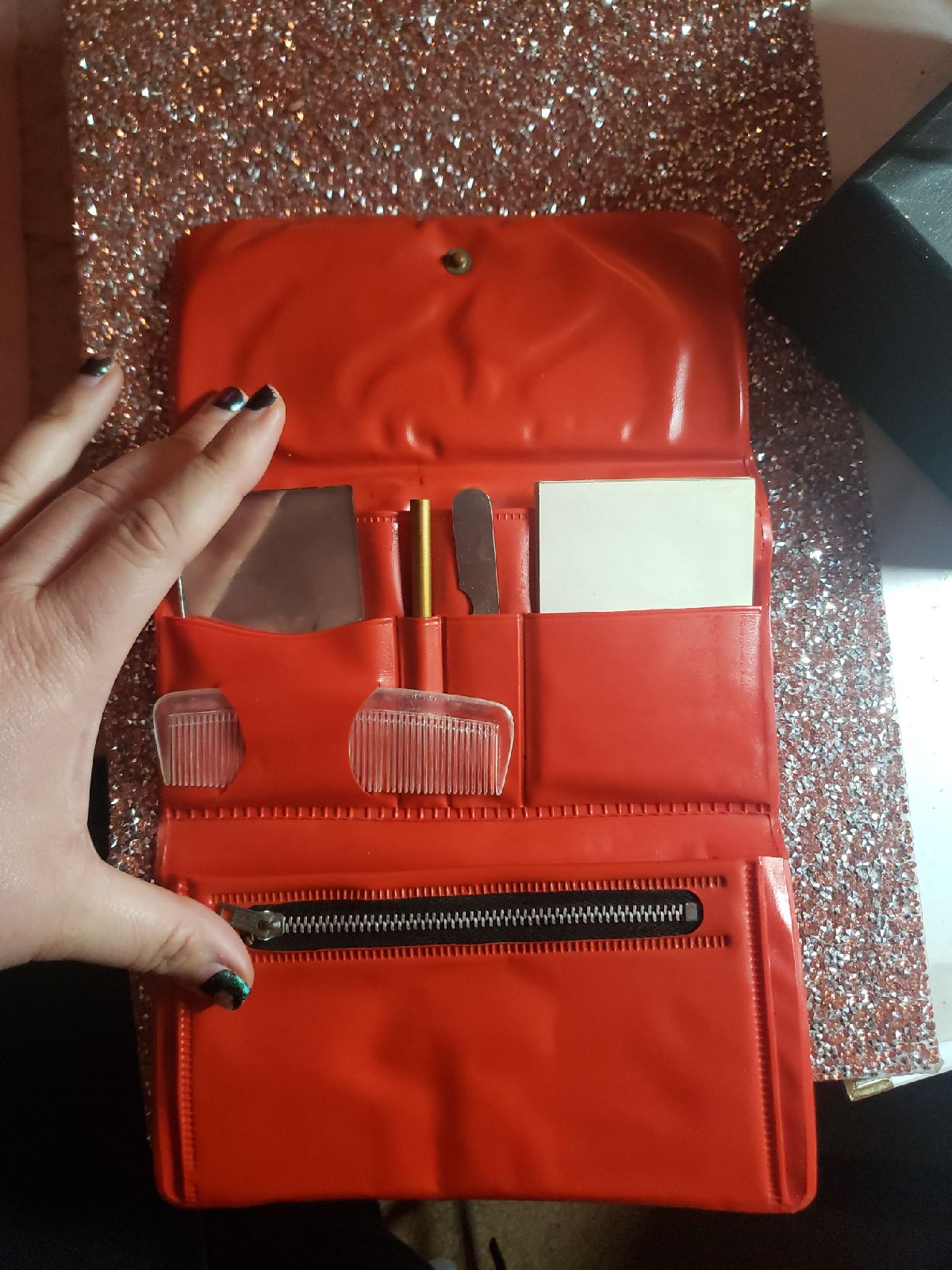 1964 vintage barbie carry-all wallet