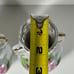 Set Of 2 Occupied Japan Porcelain Vase Flowers Gold Rim Double Handled 6”