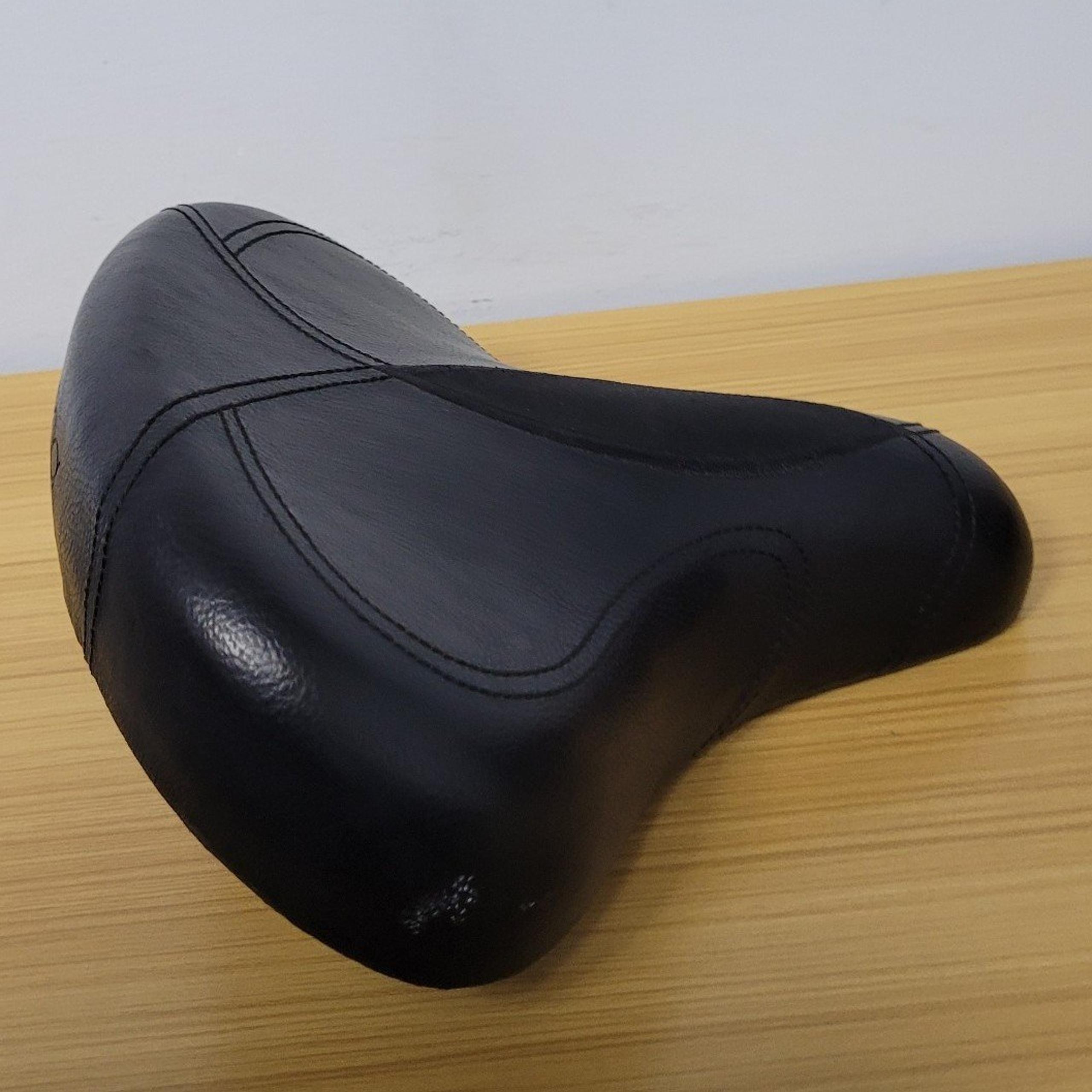 Saddle Ergo Elastomers Black Bicycle Seat Bike - Electra