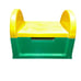 VTG Sesame Street Bert & Ernie 1984 Fisher-Price Step Stool Bert & Ernie EUC