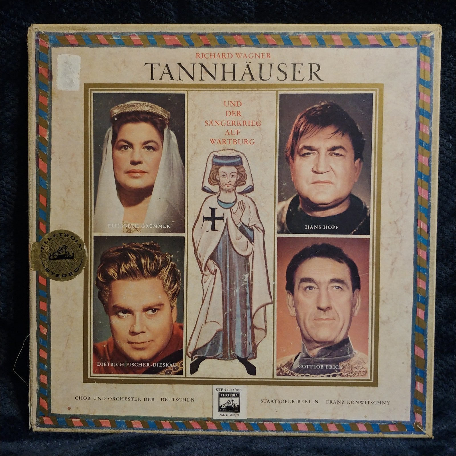 Tannhäuser Und Der Sängerkrieg Auf Wartburg 4 lp set