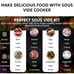 Immersion Circulator Cooker with Digital Display with instructions/recipe book.